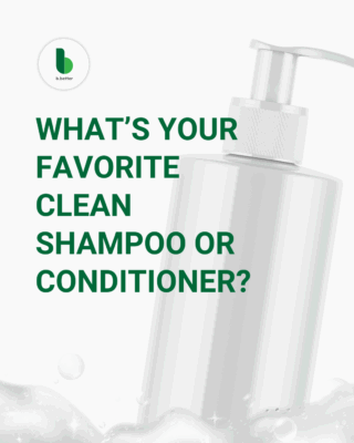 Blue White Haircare Product Features Instagram Post